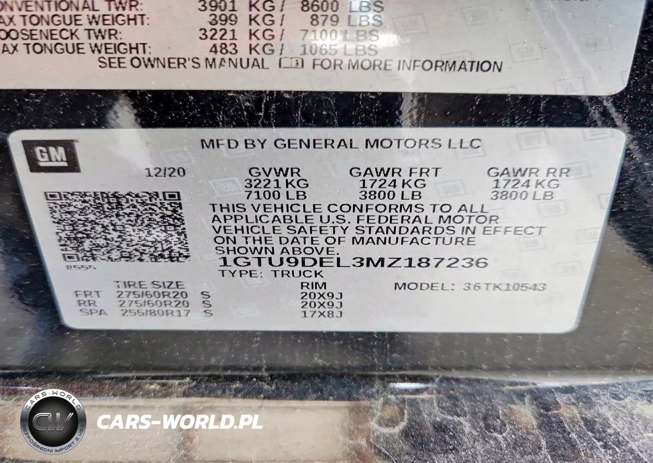 2021 GMC Sierra K1500 Slt VIN:1GTU9DEL3MZ187236 - 12