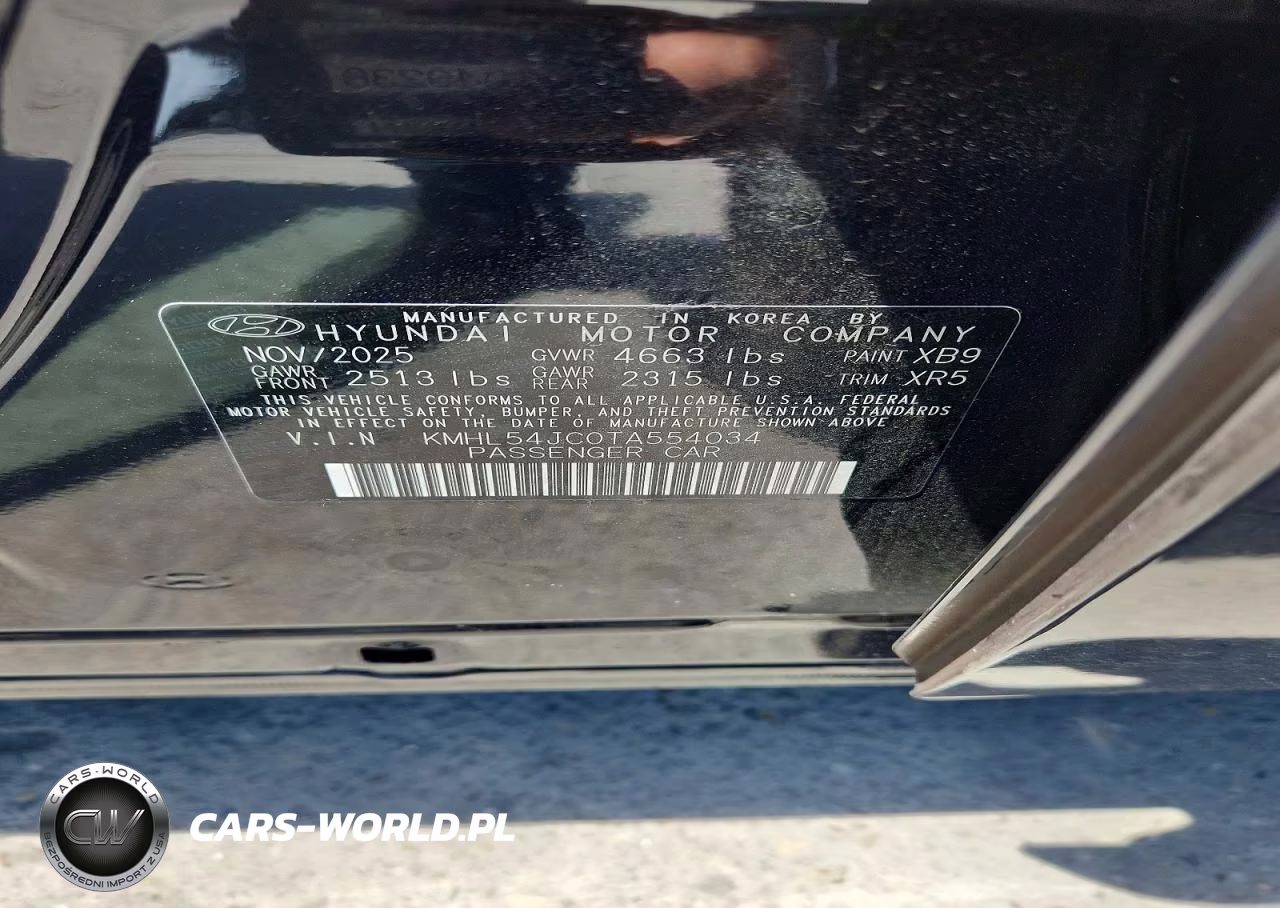 2026 Hyundai Sonata N Line VIN:KMHL54JC0TA554034 - 13