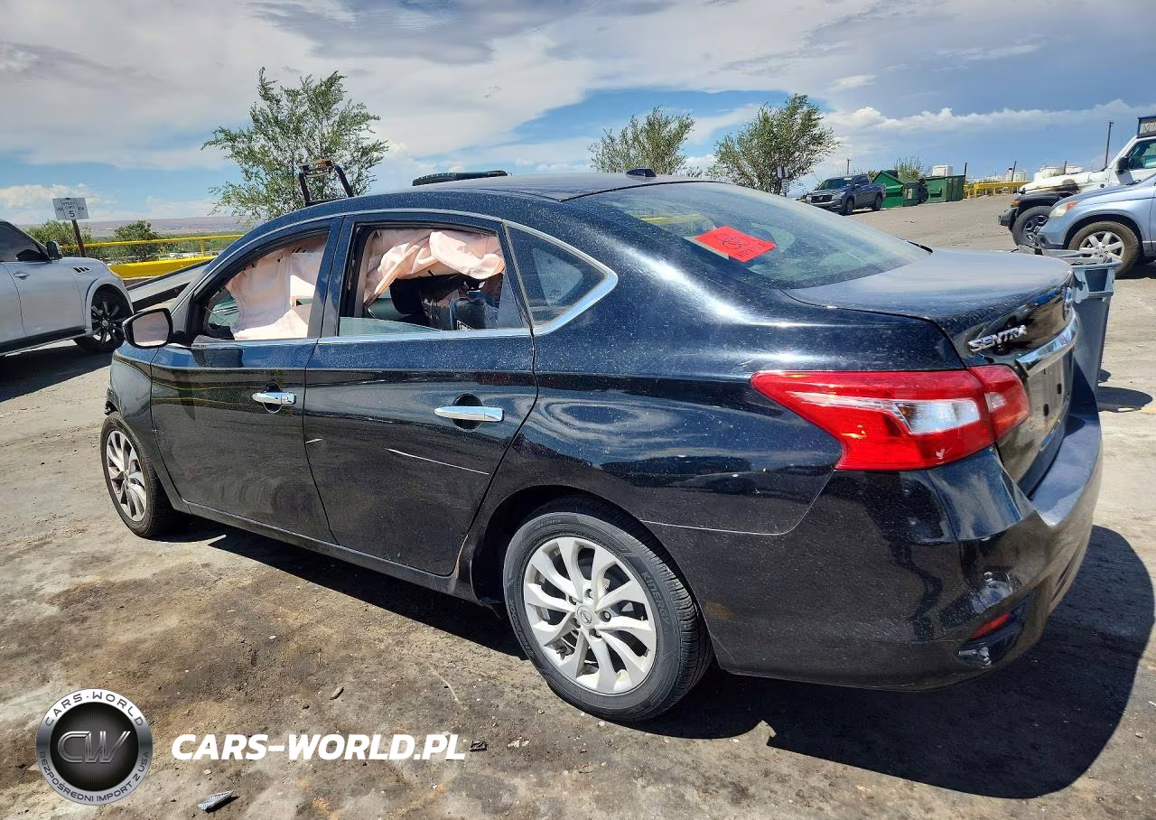 2019 Nissan Sentra Sv VIN:3N1AB7AP9KY412576 - 2
