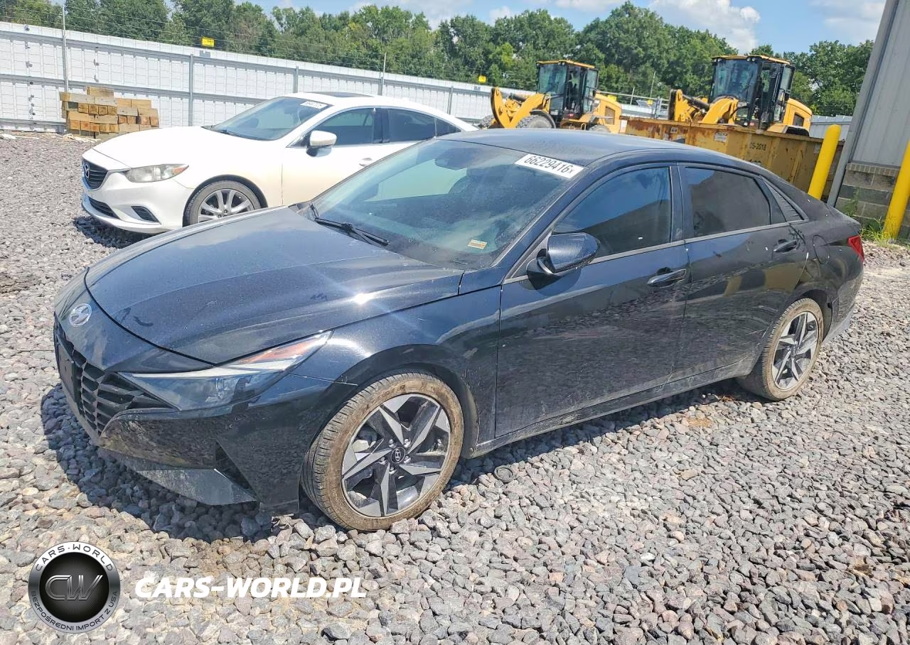 2021 Hyundai Elantra Sel VIN:5NPLS4AG8MH037770 - 1