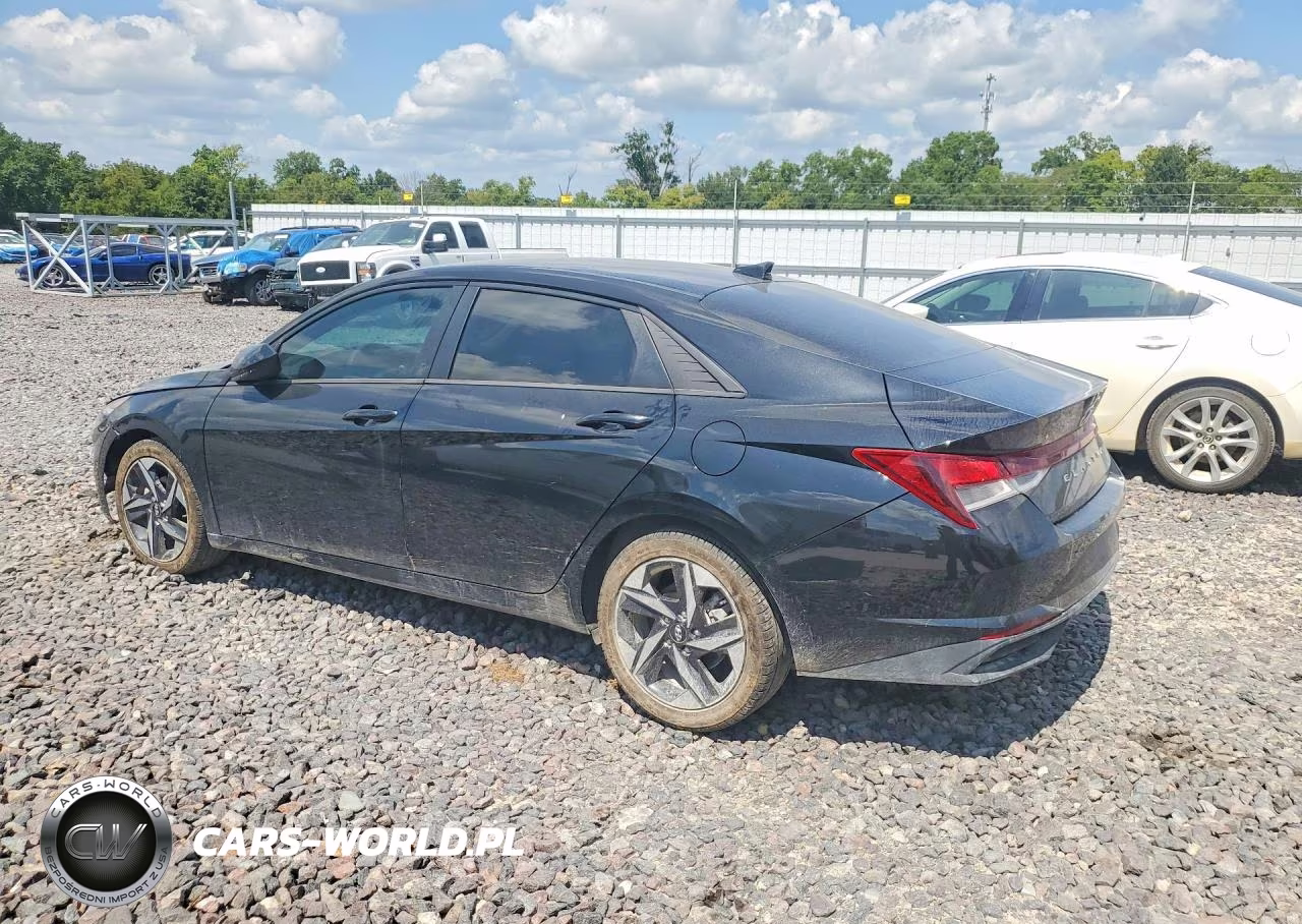 2021 Hyundai Elantra Sel VIN:5NPLS4AG8MH037770 - 2