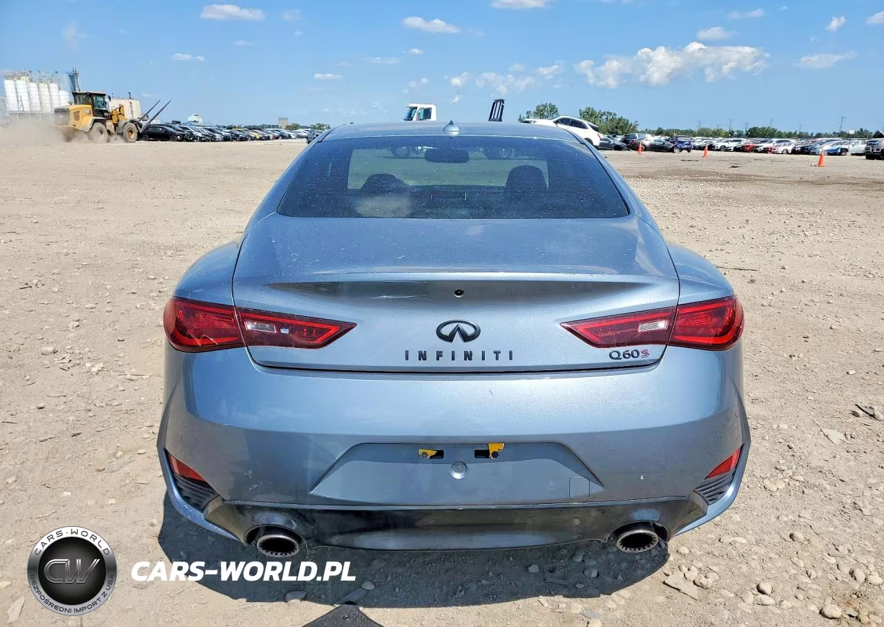 2017 Infiniti Q60 3.0T Red Sport 400 VIN:JN1FV7EKXHM610221 - 6