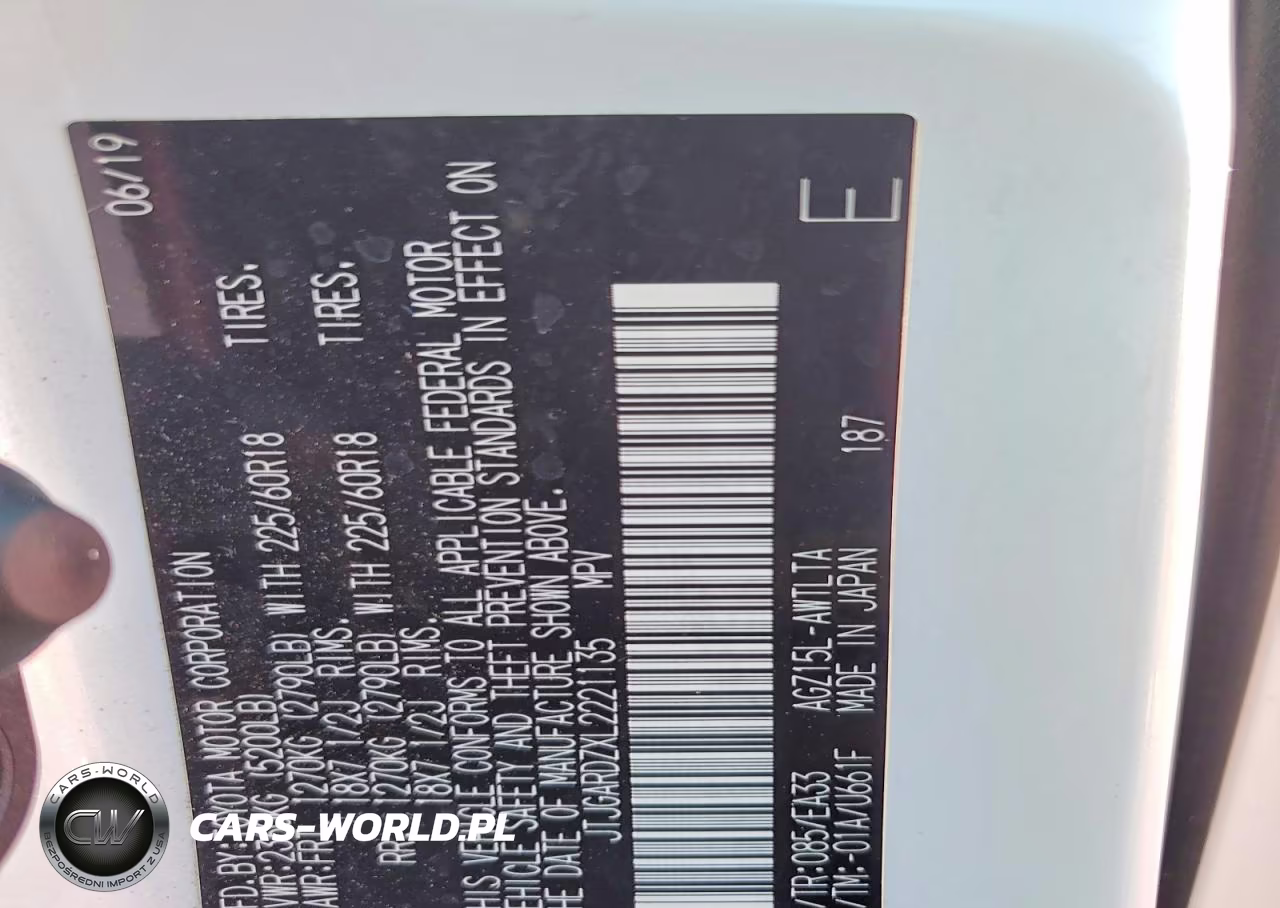 2020 Lexus Nx 300 VIN:JTJGARDZXL2221135 - 13