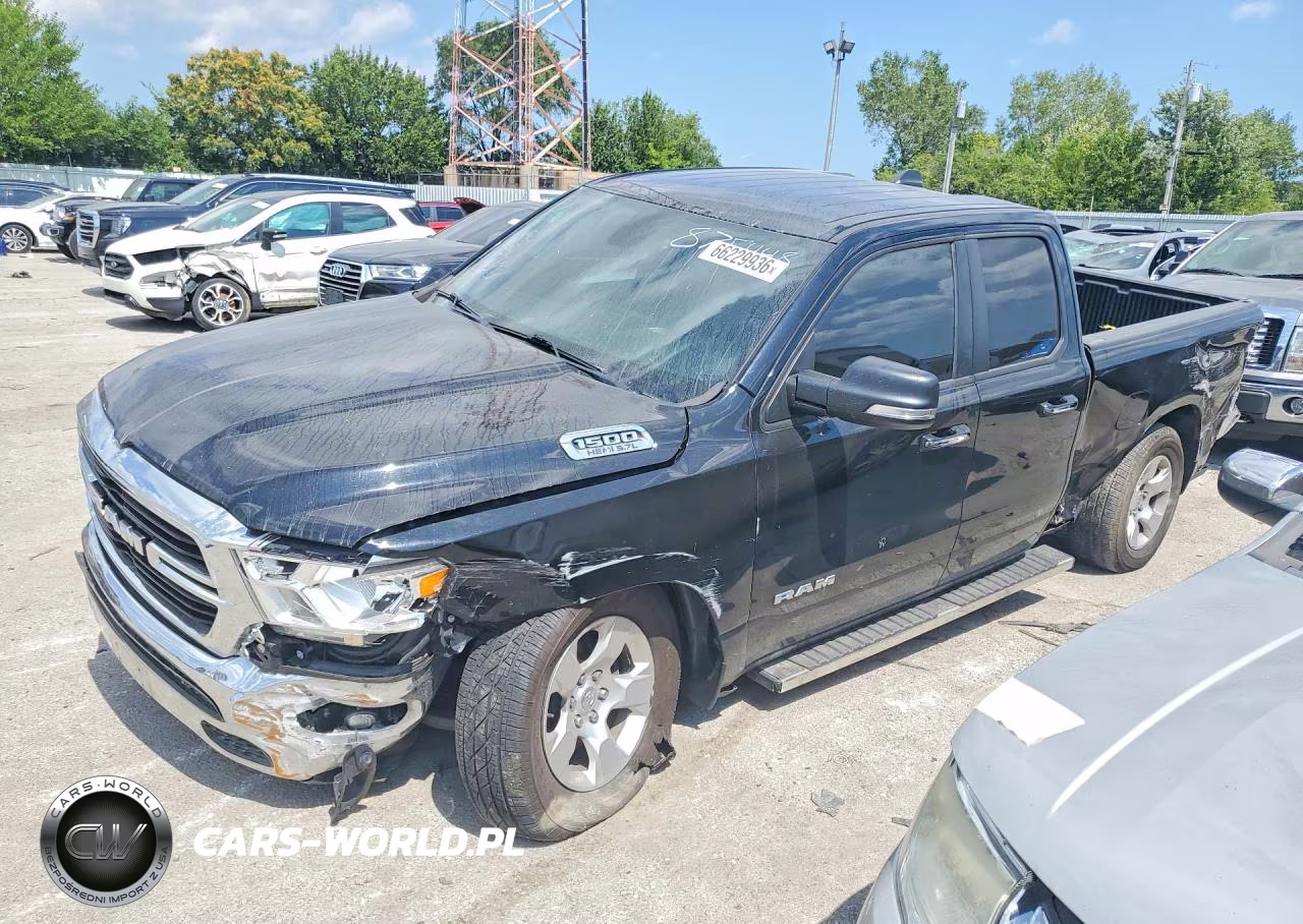 2019 Ram 1500 Big Horn-Lone Star VIN:1C6SRFBT3KN875448 - 1