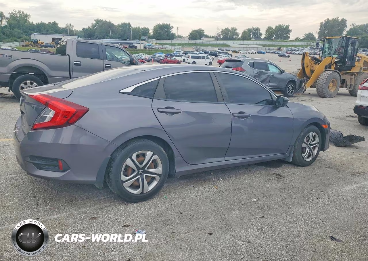 2018 Honda Civic Lx VIN:19XFC2F57JE041783 - 3