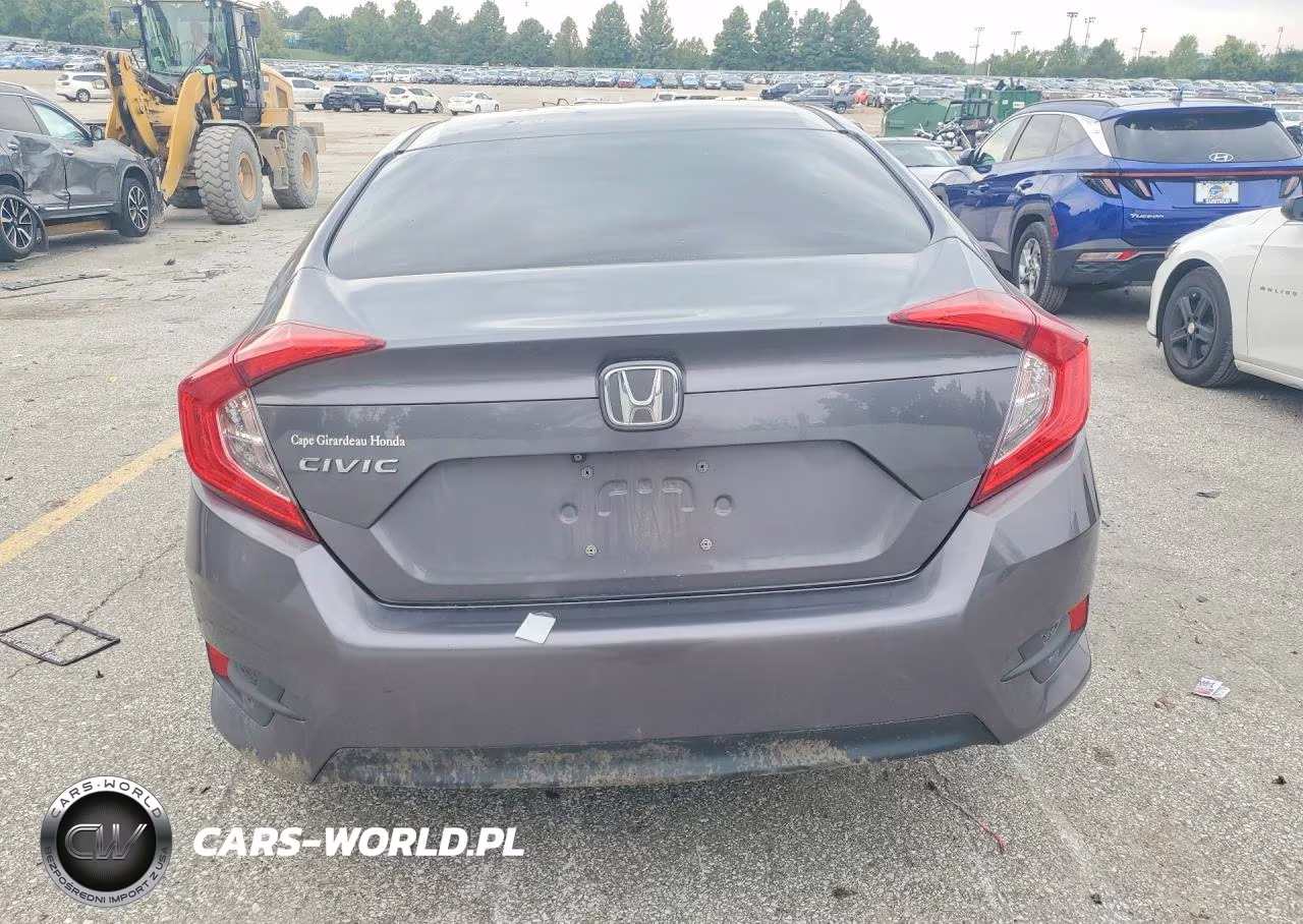 2018 Honda Civic Lx VIN:19XFC2F57JE041783 - 6