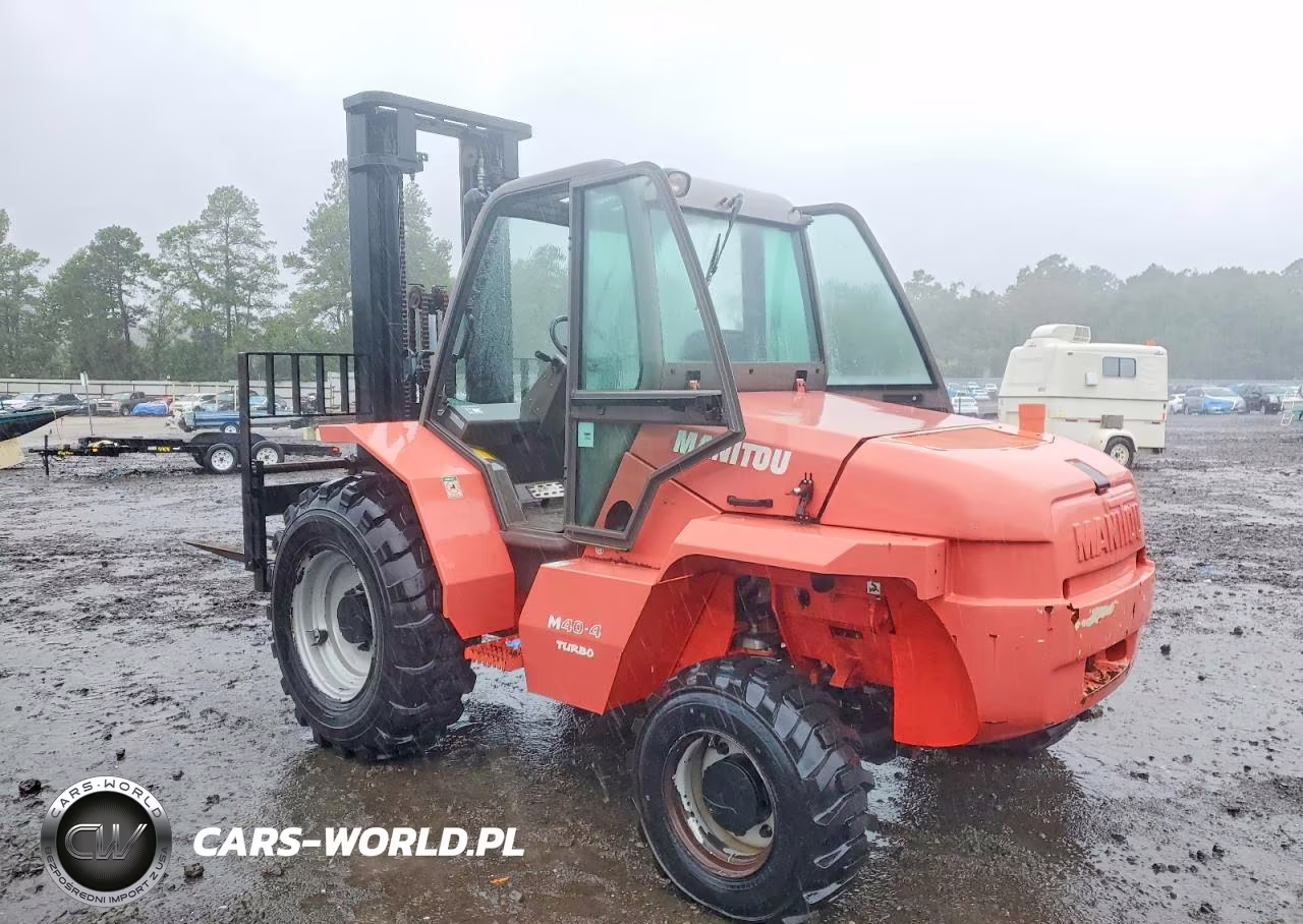2012 Manitou M40.4 Turbo Forklift VIN:00000000008054208 - 3