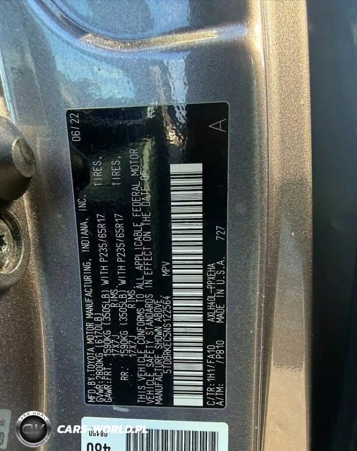 2022 Toyt Sienna Le VIN:5TDBRKEC5NS122564 - 11