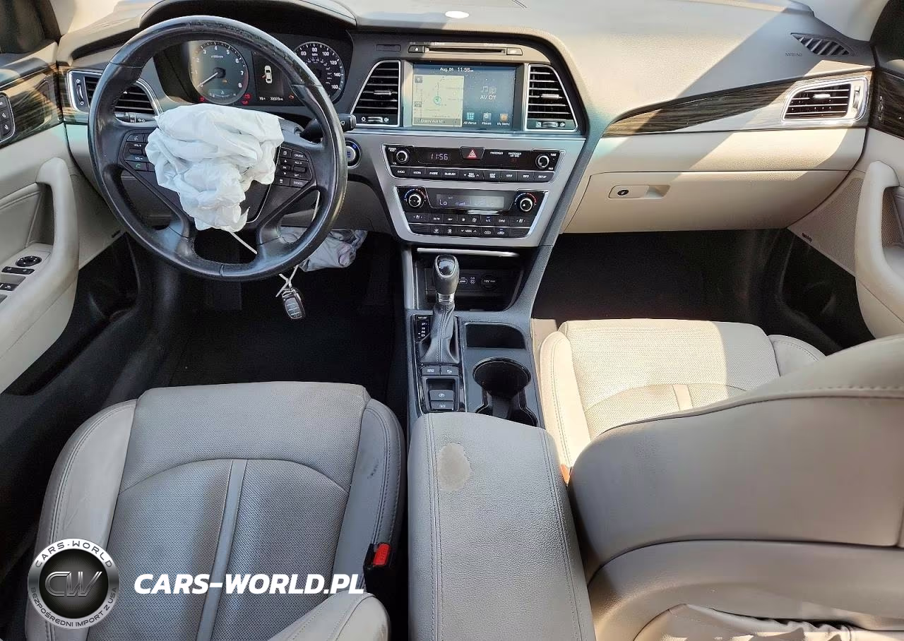 2017 Hyundai Sonata Limited VIN:5NPE34AF5HH484124 - 8