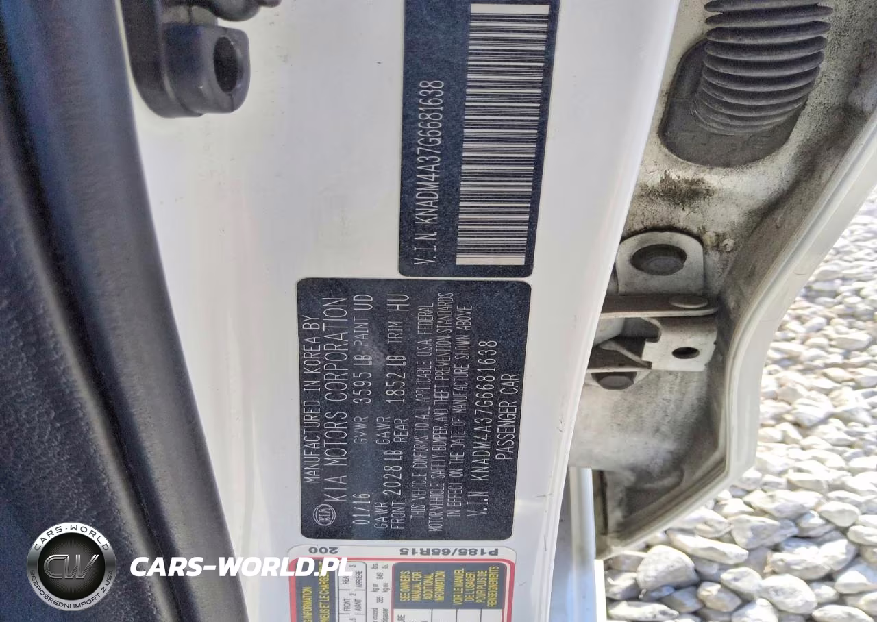 2016 Kia Rio Lx VIN:KNADM4A37G6681638 - 12