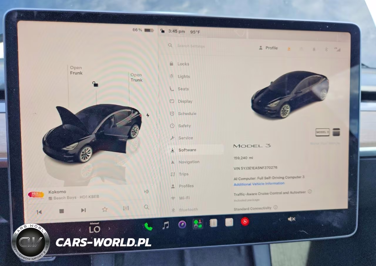 2022 Tesla Model 3 VIN:5YJ3E1EA5NF370276 - 9