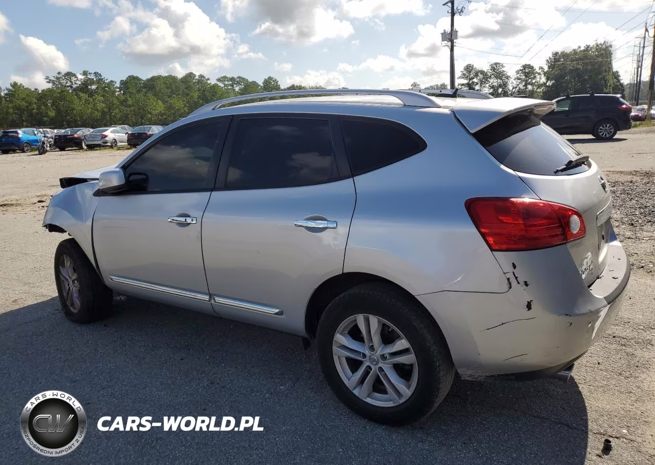 2013 Nissan Rogue S VIN:JN8AS5MV9DW650017 - 2