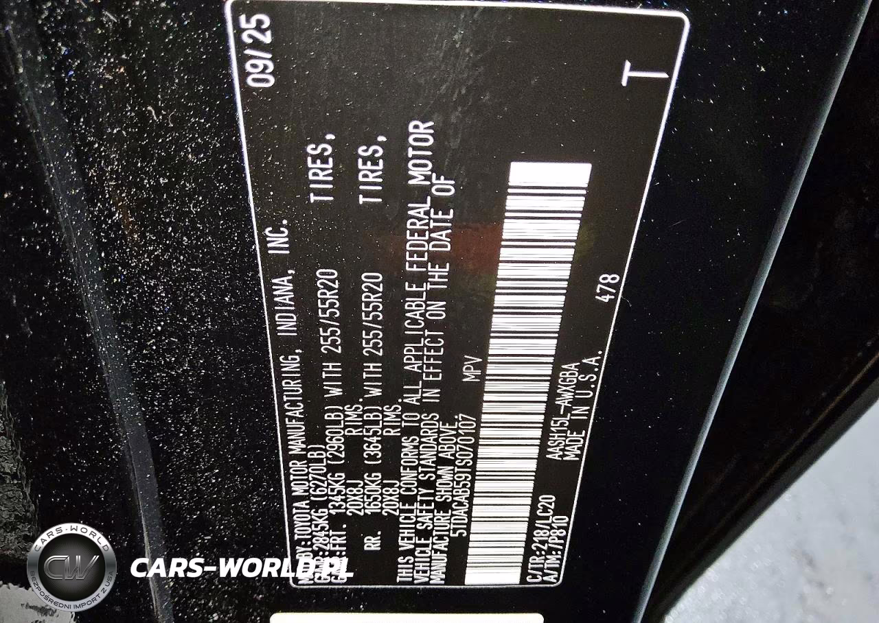 2026 Toyota Grand Highlander Hybrid Limited VIN:5TDACAB59TS070107 - 14