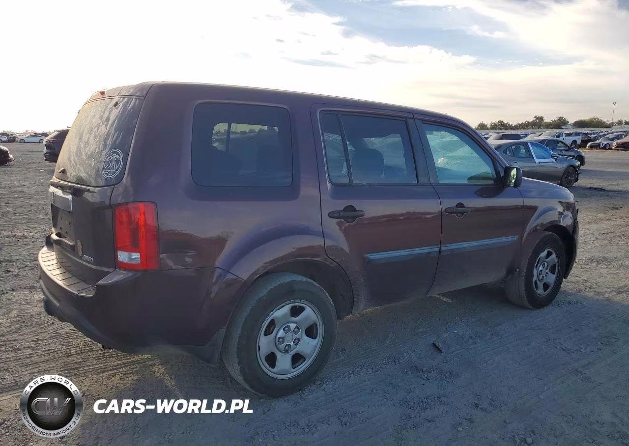 2015 Honda Pilot Lx VIN:5FNYF4H25FB003386 - 3