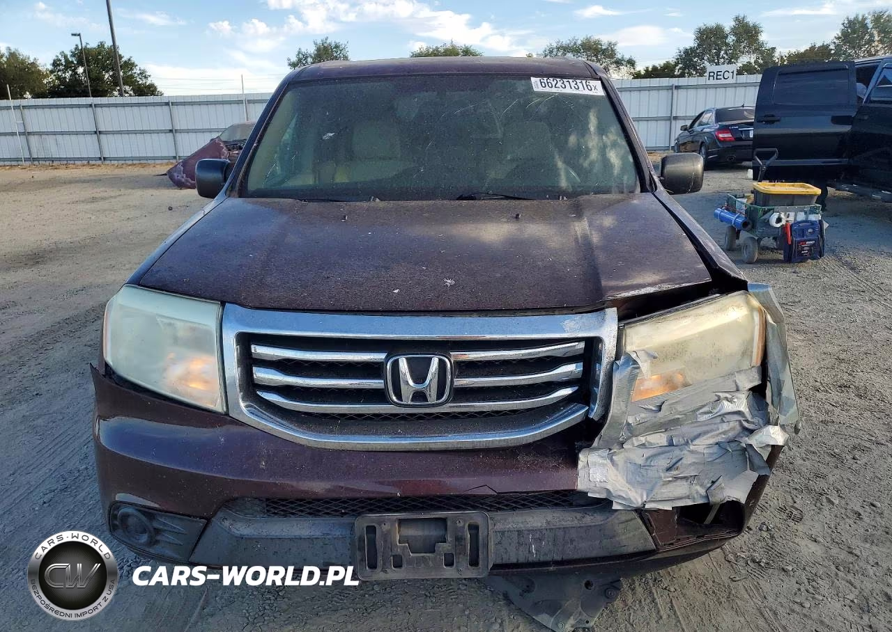 2015 Honda Pilot Lx VIN:5FNYF4H25FB003386 - 5