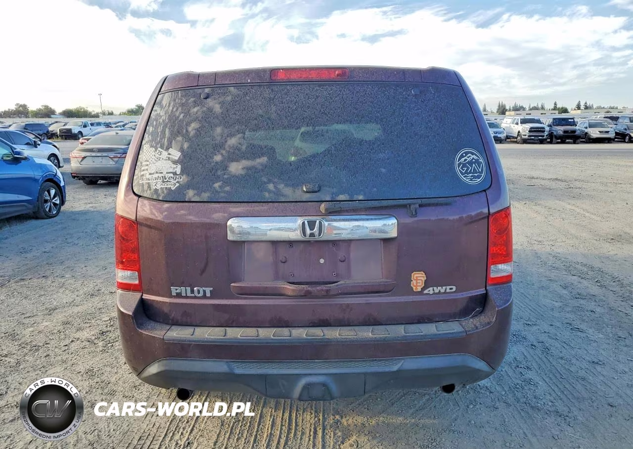 2015 Honda Pilot Lx VIN:5FNYF4H25FB003386 - 6