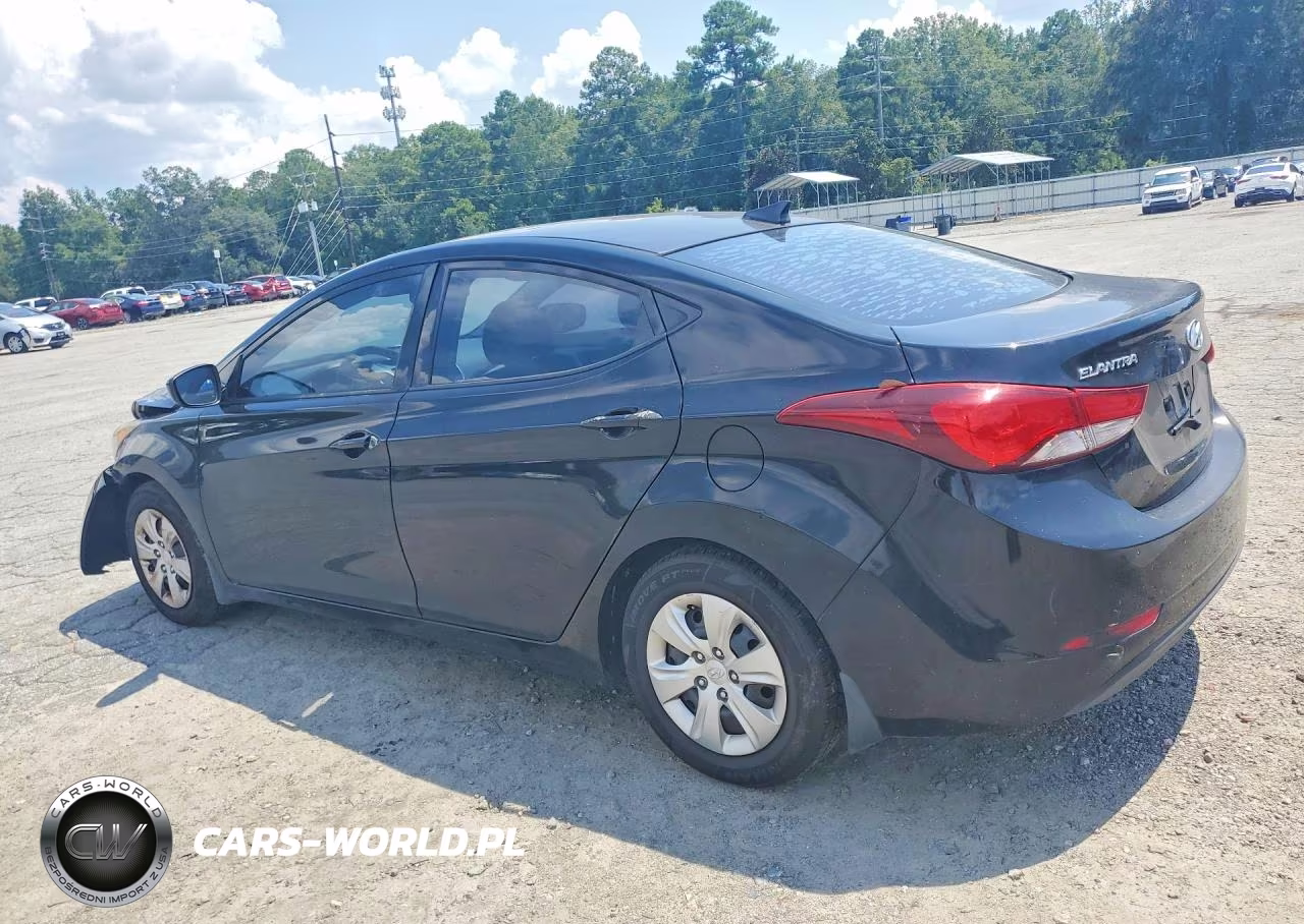 2016 Hyundai Elantra Se VIN:KMHDH4AE3GU530134 - 2