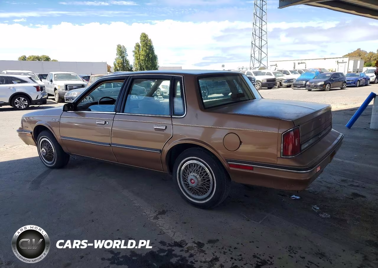 1986 Oldsmobile Cutlass Ciera VIN:1G3AJ19W4GD328703 - 2