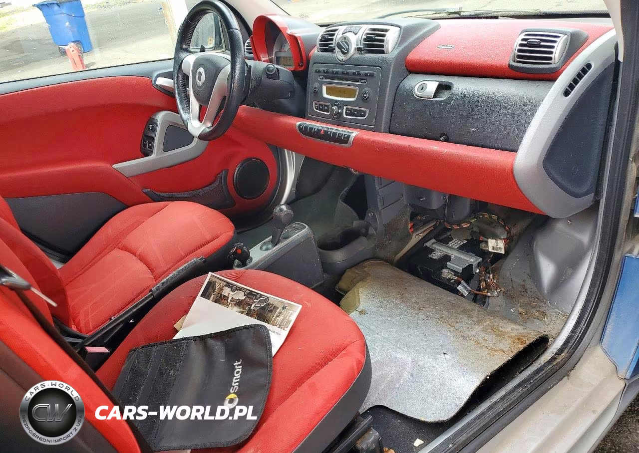 2009 Smart Fortwo Pure VIN:WMEEJ31X29K251234 - 8