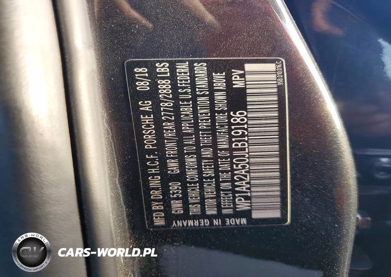 2018 Porsche Macan Macan VIN:WP1AA2A50JLB19186 - 13