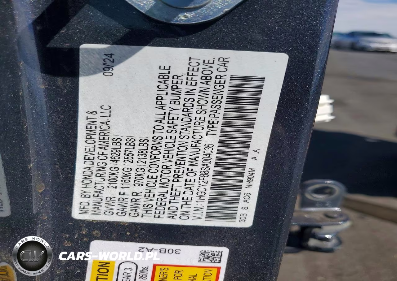 2025 Honda Accord Touring Hybrid VIN:1HGCY2F88SA004035 - 12
