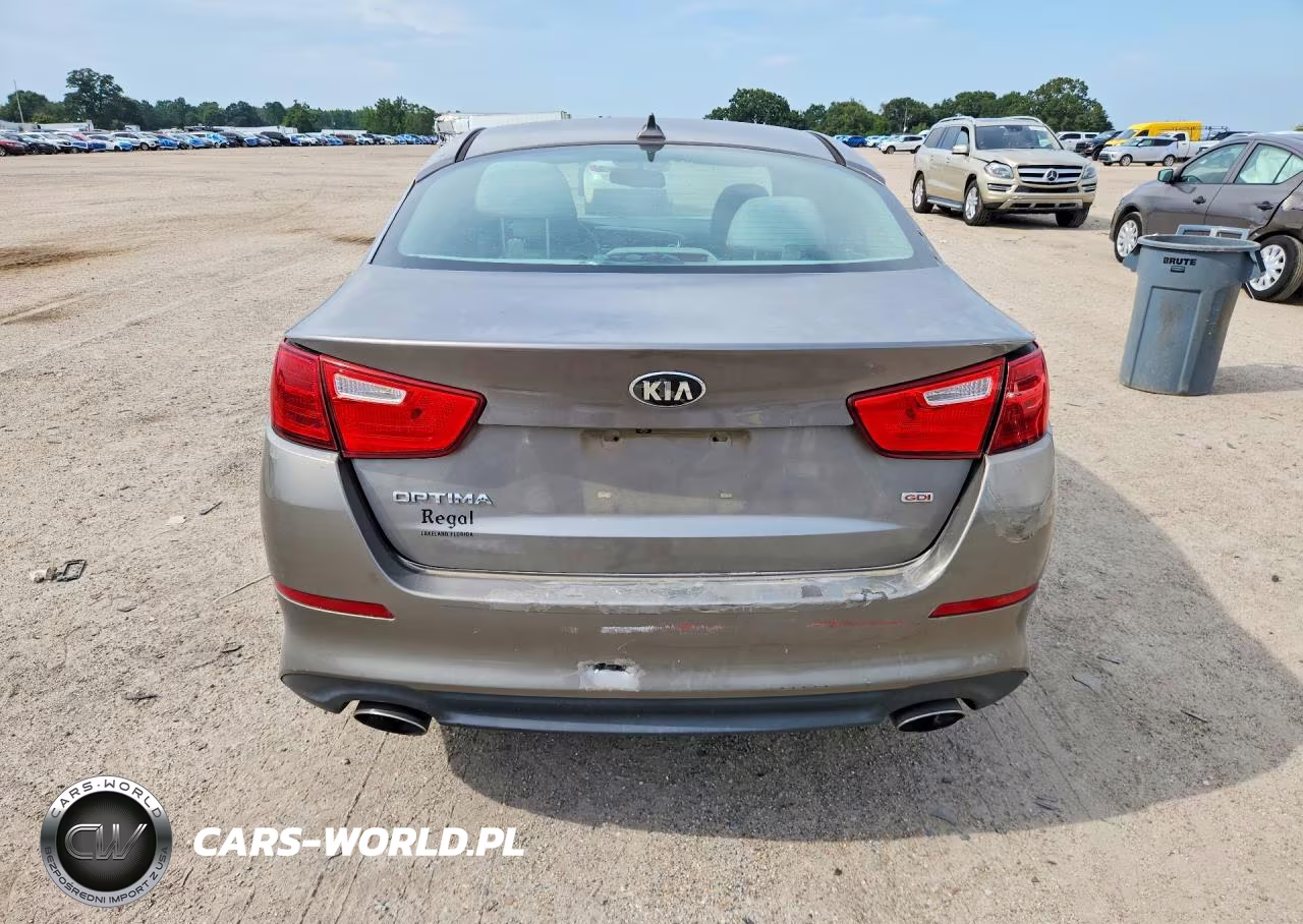 2015 Kia Optima Lx VIN:5XXGM4A70FG371382 - 6