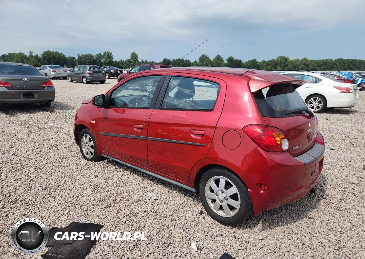 2014 Mitsubishi Mirage Es VIN:ML32A4HJ1EH007934 - 2