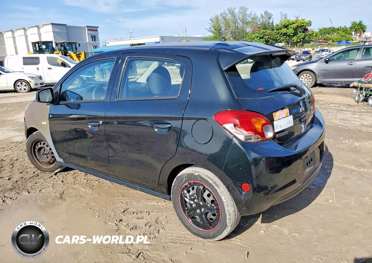 2015 Mitsubishi Mirage De VIN:ML32A3HJ1FH047121 - 2