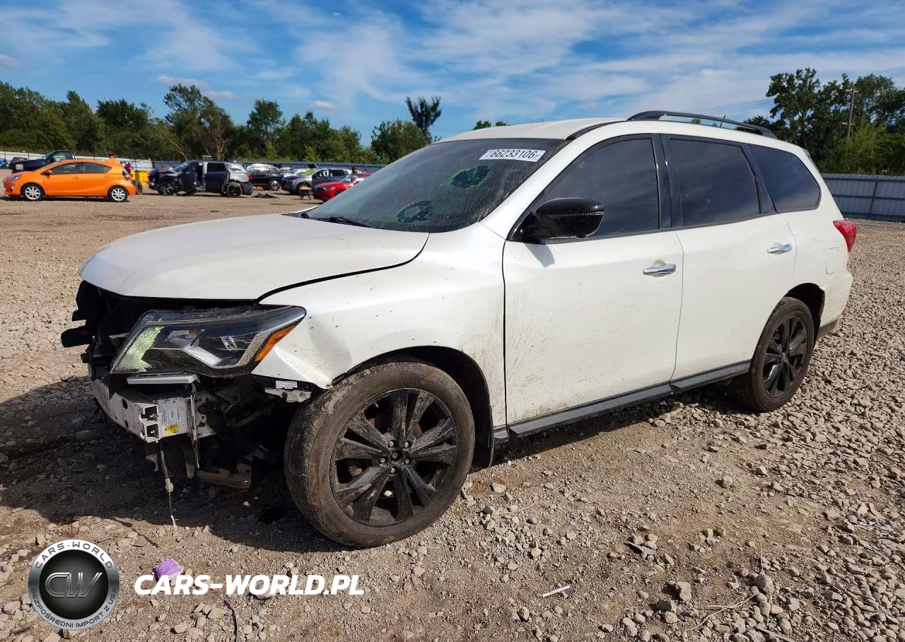 2018 Nissan Pathfinder Sl VIN:5N1DR2MM7JC627581 - 1