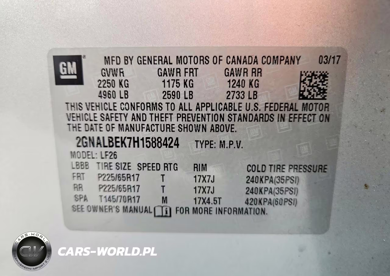 2017 Chevrolet Equinox Ls VIN:2GNALBEK7H1588424 - 12