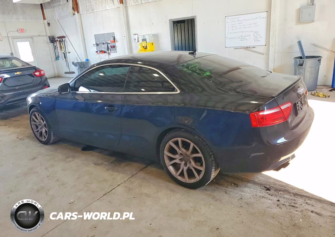 2012 Audi A5 Premium VIN:WAUCFAFRXCA003801 - 2