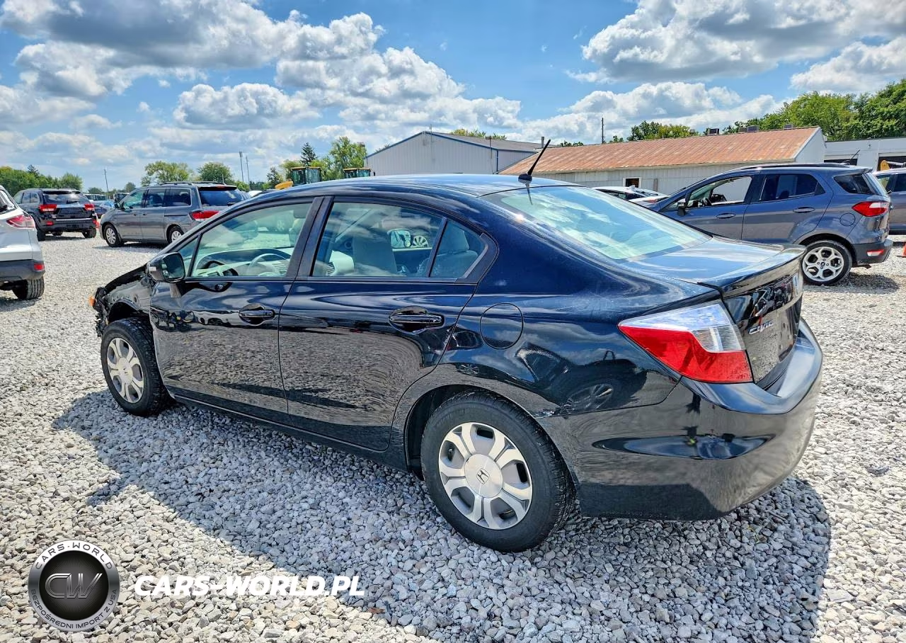 2012 Honda Civic Hybrid VIN:JHMFB4F23CS010212 - 2