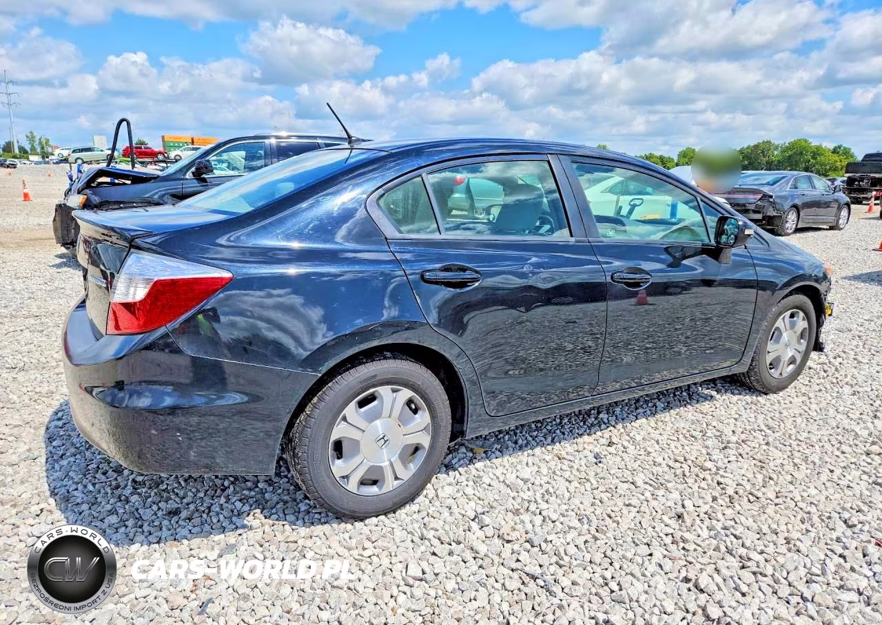 2012 Honda Civic Hybrid VIN:JHMFB4F23CS010212 - 3