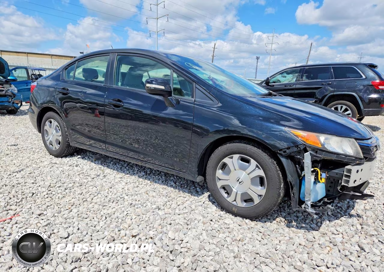 2012 Honda Civic Hybrid VIN:JHMFB4F23CS010212 - 4