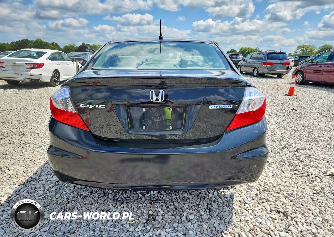 2012 Honda Civic Hybrid VIN:JHMFB4F23CS010212 - 6