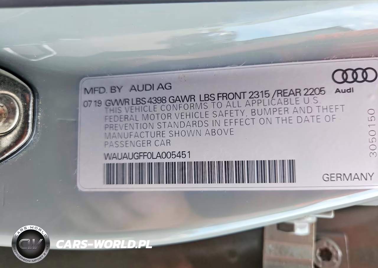 2020 Audi A3 Premium VIN:WAUAUGFF0LA005451 - 13