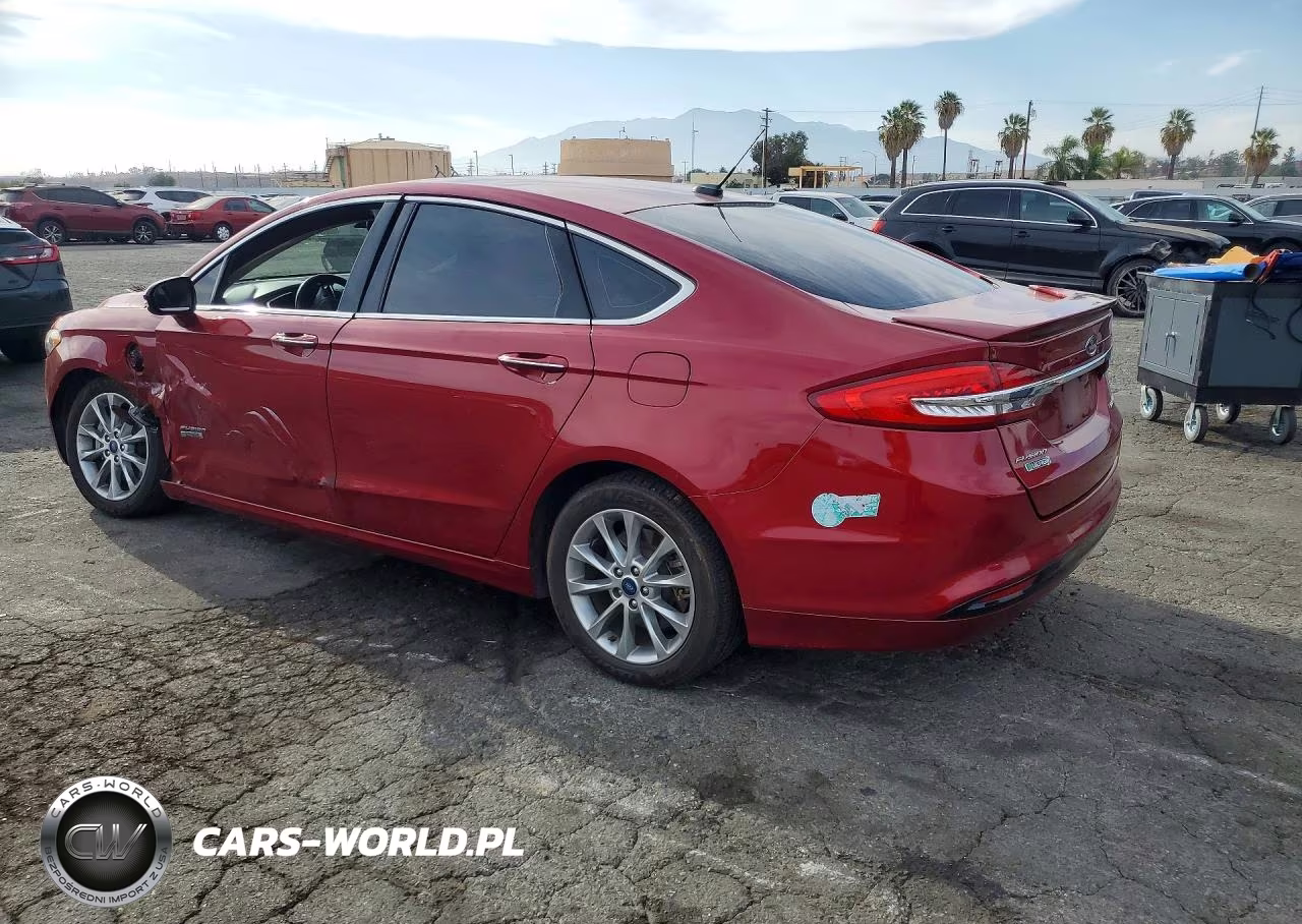2017 Ford Fusion Titanium Phev VIN:3FA6P0SUXHR354616 - 2