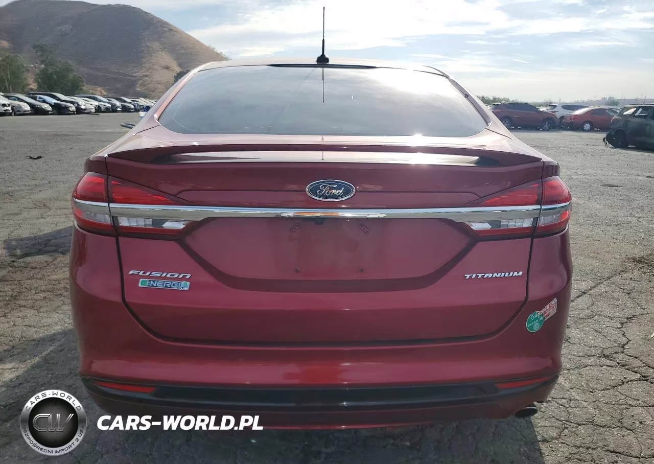 2017 Ford Fusion Titanium Phev VIN:3FA6P0SUXHR354616 - 6