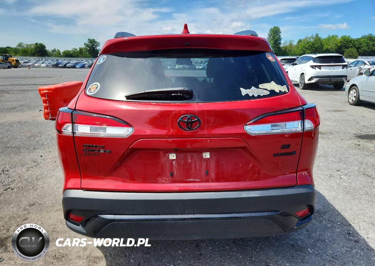 2024 Toyota Corolla Cross Hybrid Se VIN:7MUFBABG9RV031669 - 6