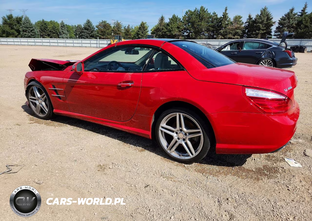 2015 Mercedes-Benz Sl 400 VIN:WDDJK6FA1FF030797 - 2