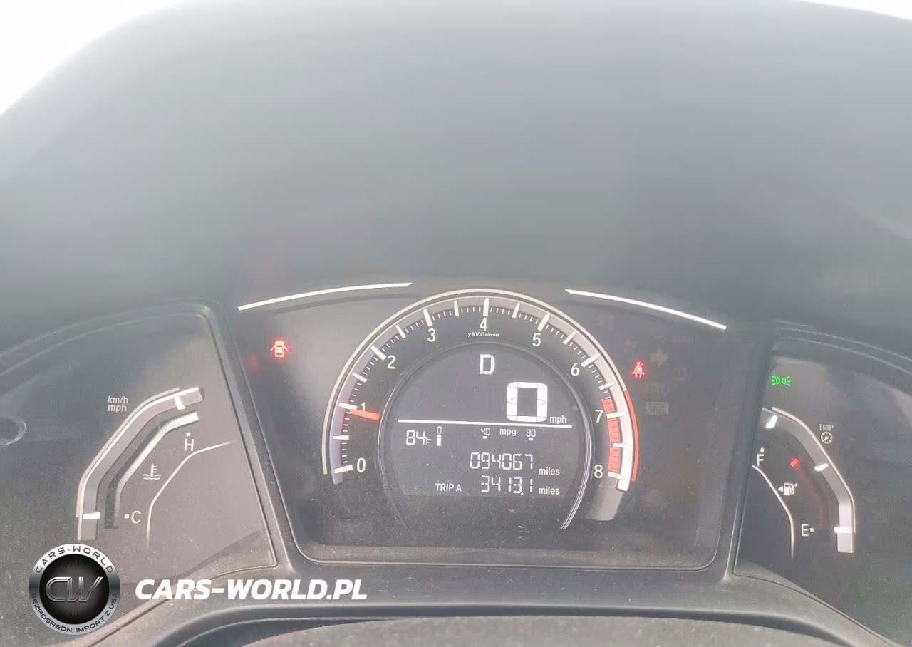 2017 Honda Civic Lx VIN:19XFC2F50HE082671 - 9
