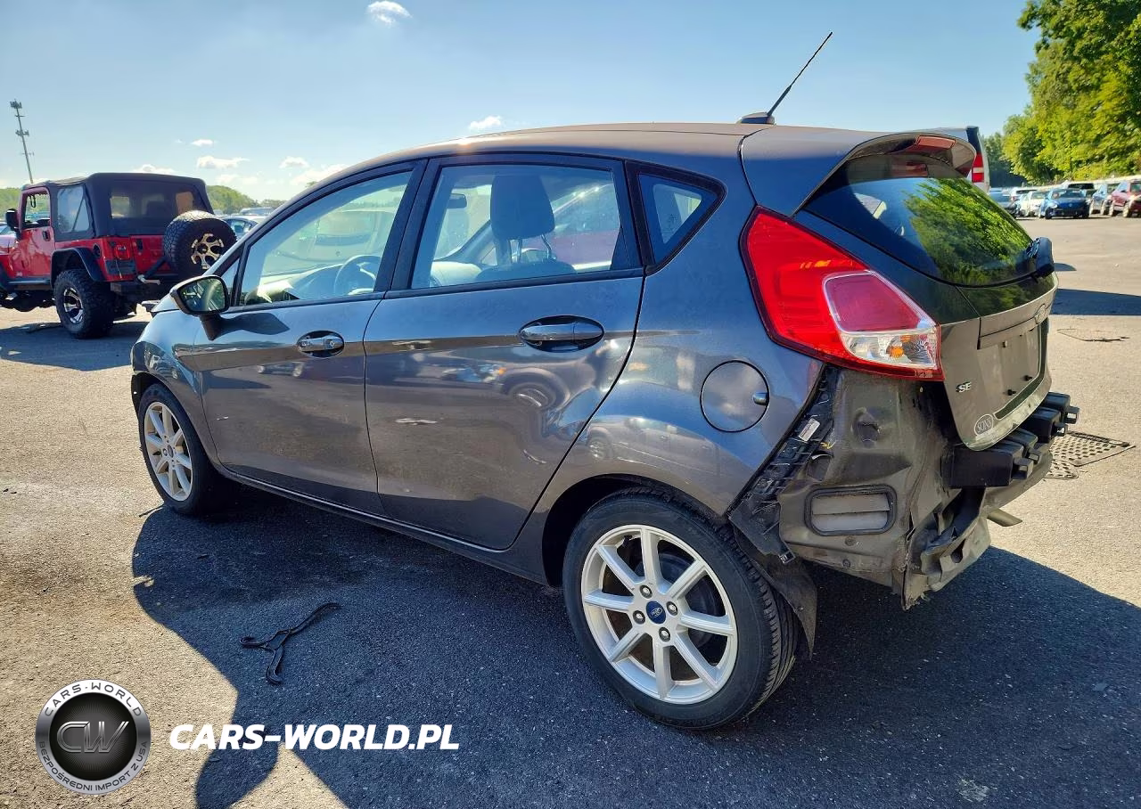 2019 Ford Fiesta Se VIN:3FADP4EJ4KM107211 - 2