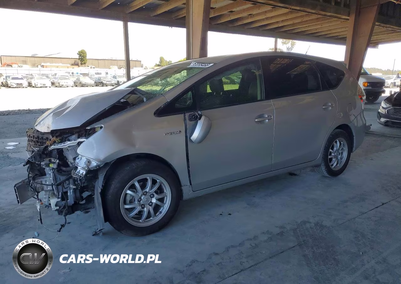 2012 Toyota Prius V Three VIN:JTDZN3EUXC3129971 - 1