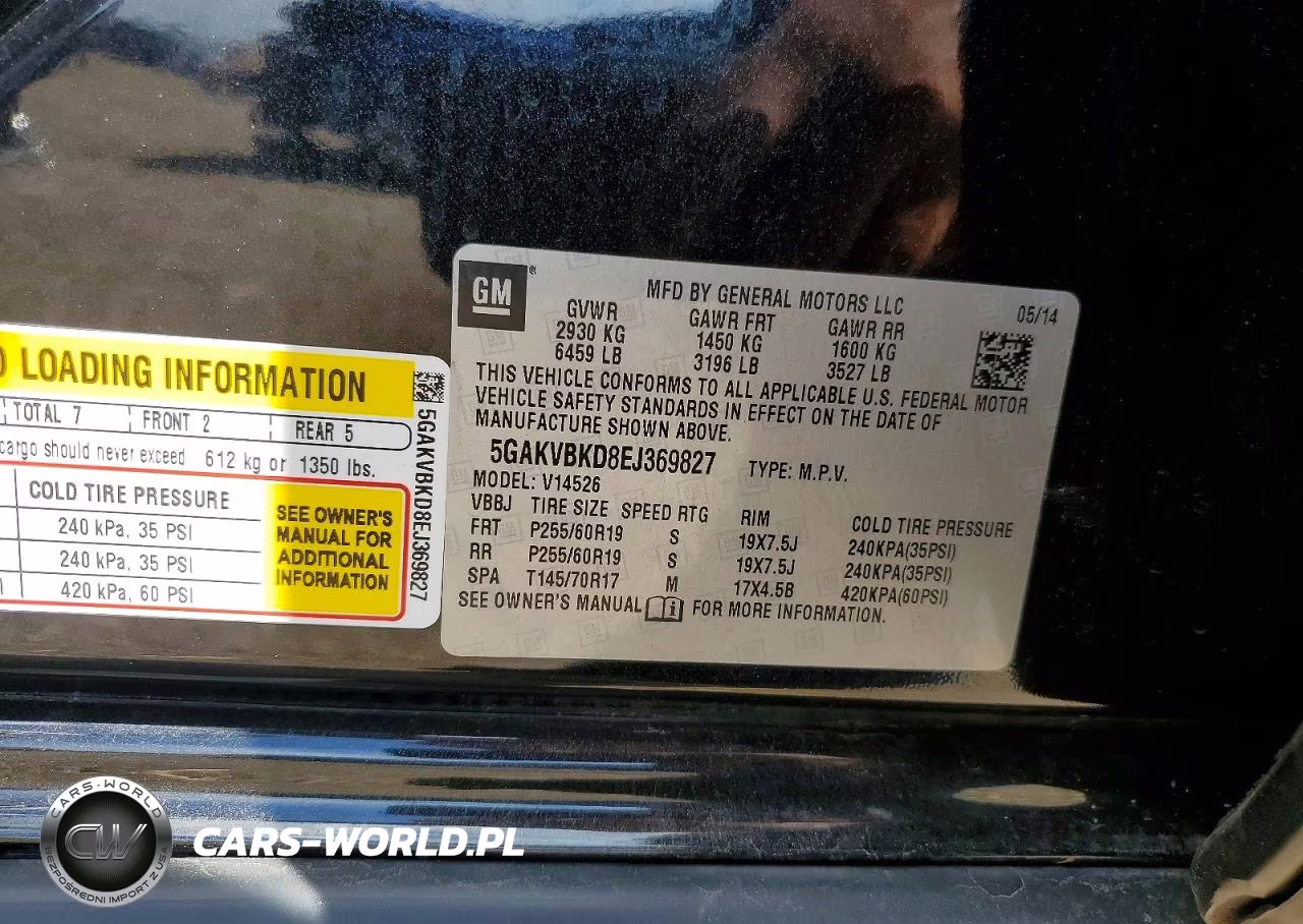 2014 Buick Enclave VIN:5GAKVBKD8EJ369827 - 13