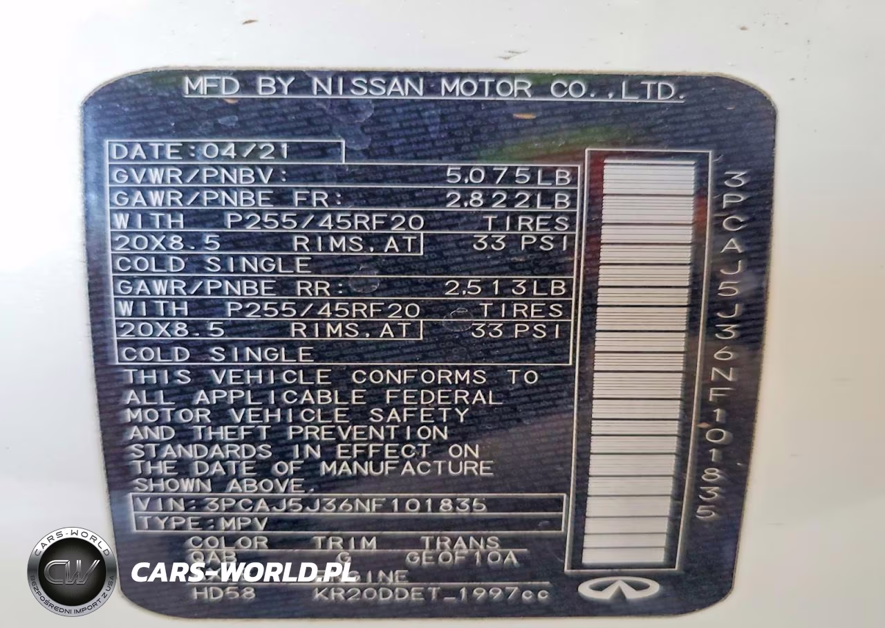 2022 Infiniti Qx55 Luxe VIN:3PCAJ5J36NF101835 - 12