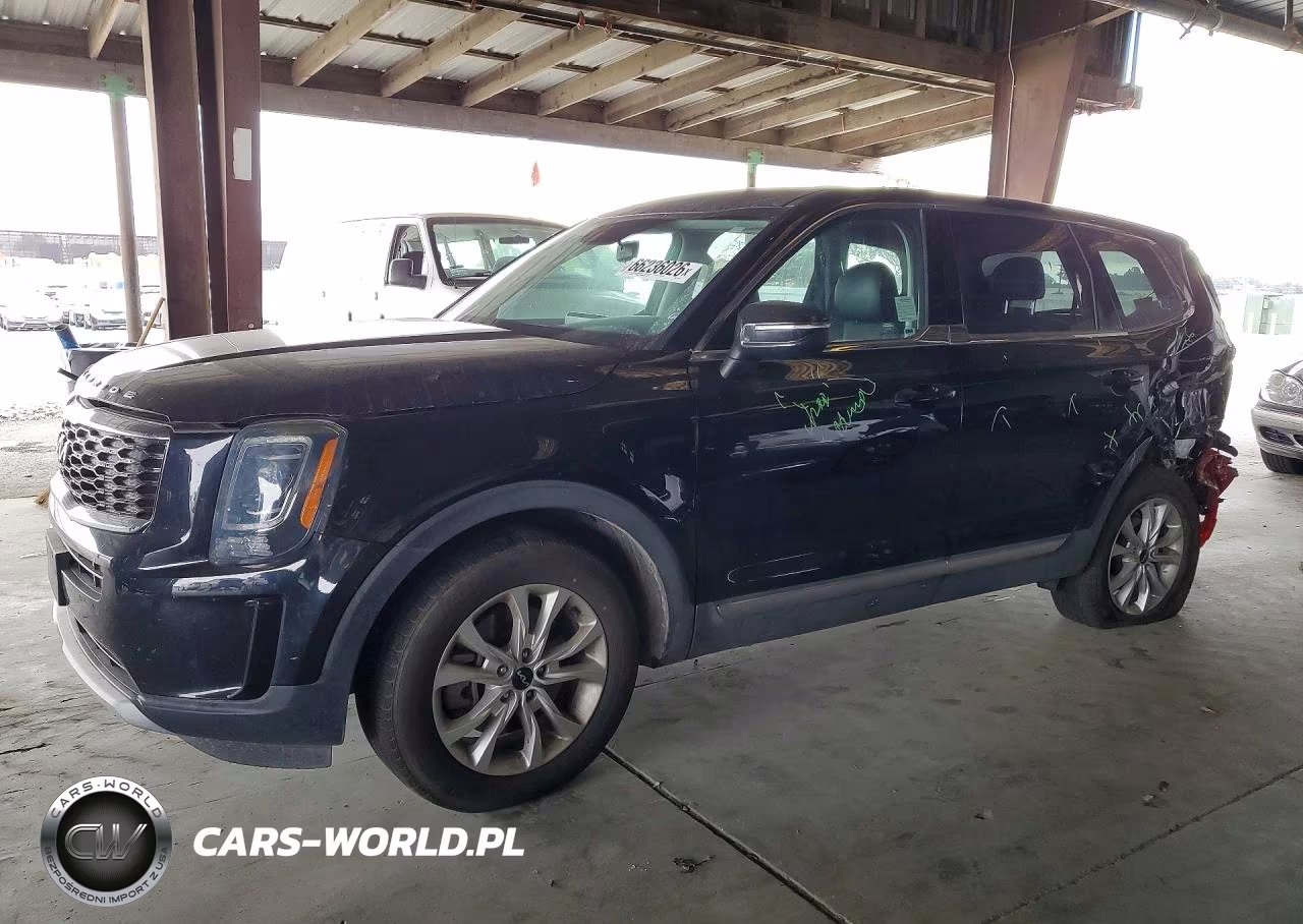 2022 Kia Telluride Lx VIN:5XYP2DHC9NG212606 - 1