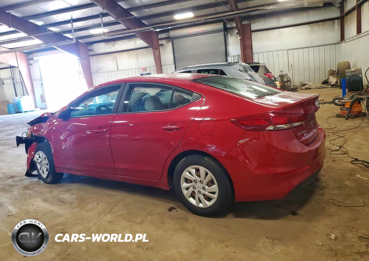 2018 Hyundai Elantra Se VIN:5NPD74LF6JH355845 - 2