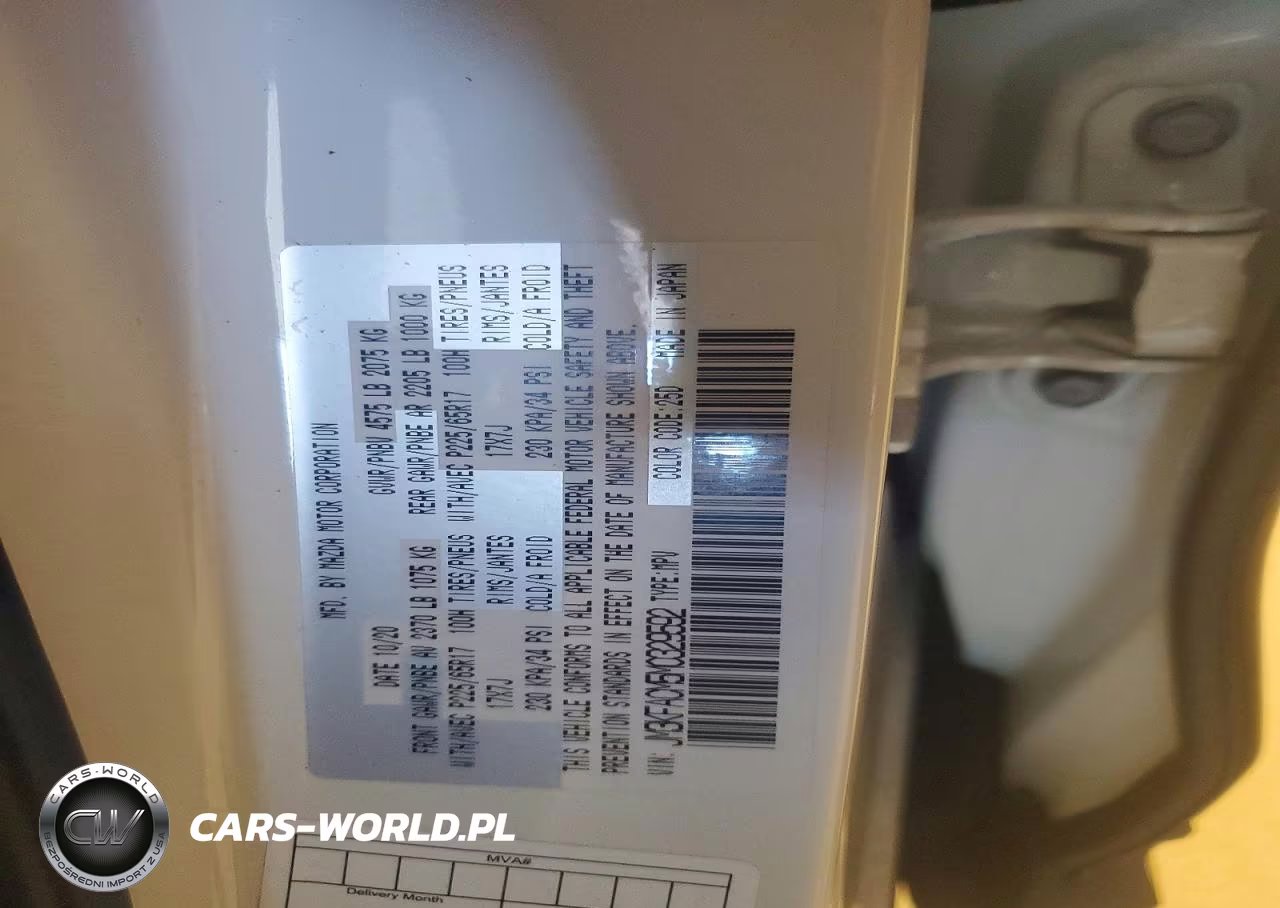 2021 Mazda Cx-5 Touring VIN:JM3KFACM5M0329592 - 13