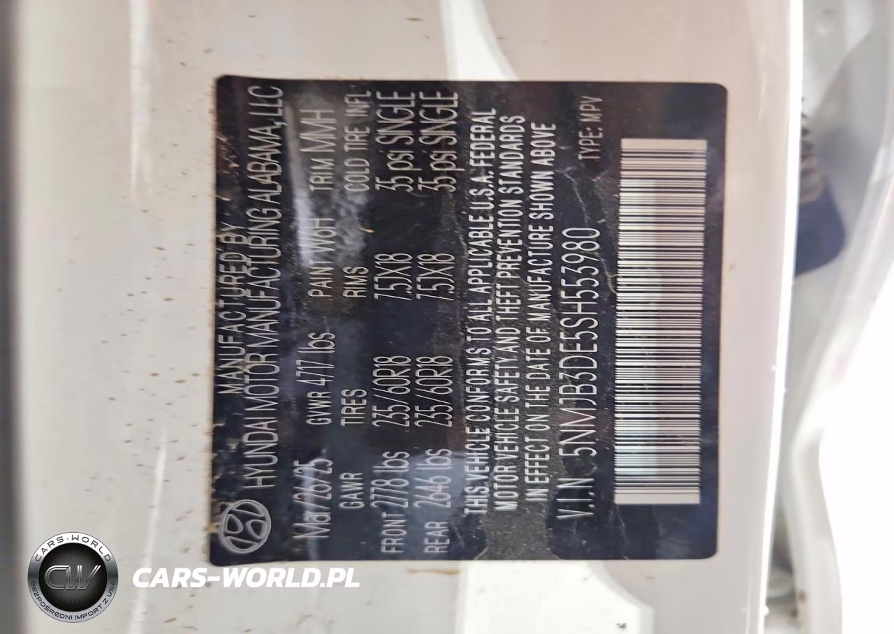 2025 Hyundai Tucson Sel VIN:5NMJB3DE5SH553980 - 13