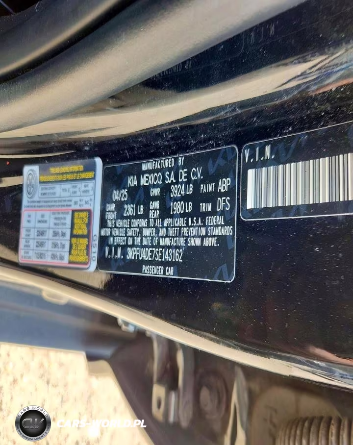 2025 Kia K4 Ex VIN:3KPFU4DE7SE143162 - 12